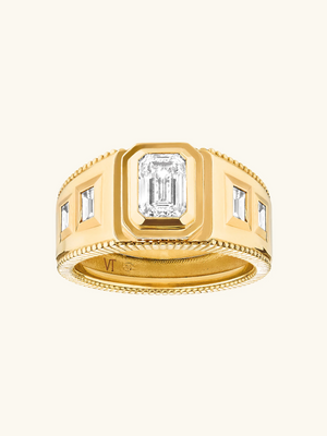 BAGUE MIROITANTE DIAMANT 1,01CTS