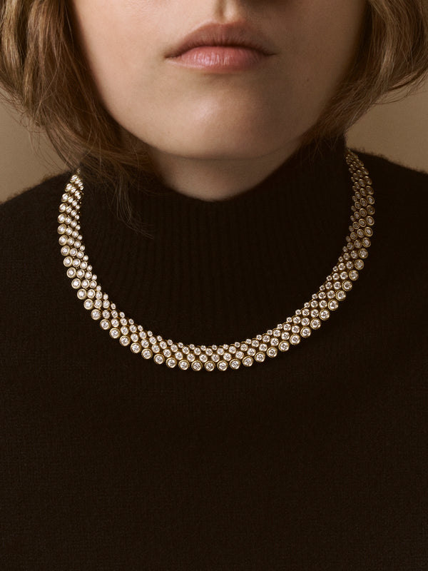 CLIQUE CASCADE NECKLACE 