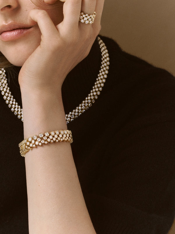CLIQUE CASCADE NECKLACE 