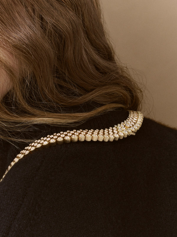 CLIQUE CASCADE NECKLACE 