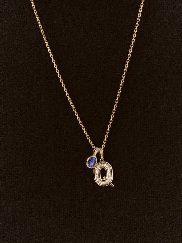 ALPHA-EDGE PAVED LETTER Q