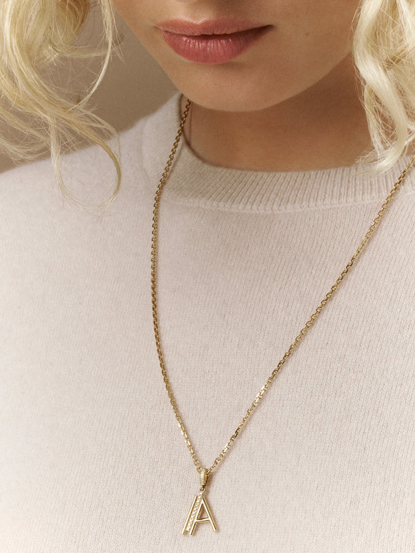 ALPHA-EDGE PAVED LETTER A