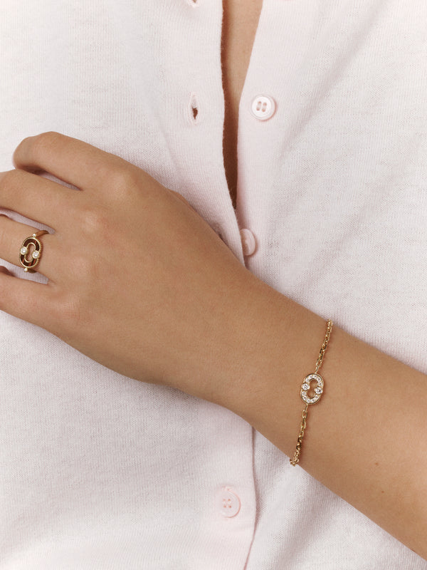 Magnetic Diamonds Bracelet