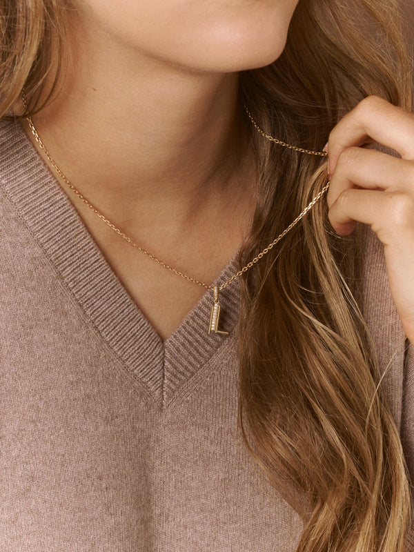 ALPHA-EDGE Cobblestone Letter L