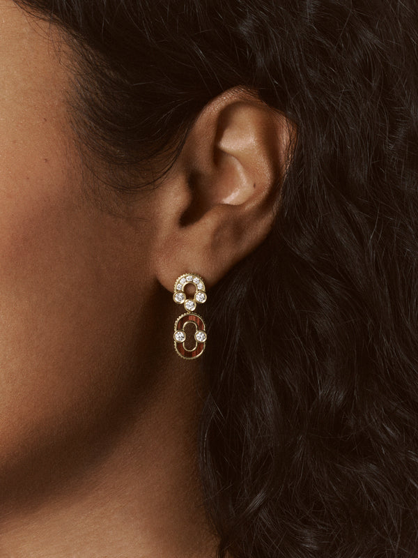 BOUCLES D'OREILLES MAGNETIC SOLO OEIL DE TAUREAU