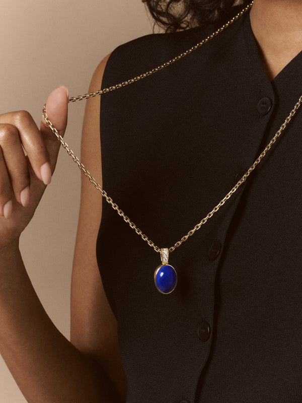 TALISMAN CABOCHON LAPIS-LAZULI