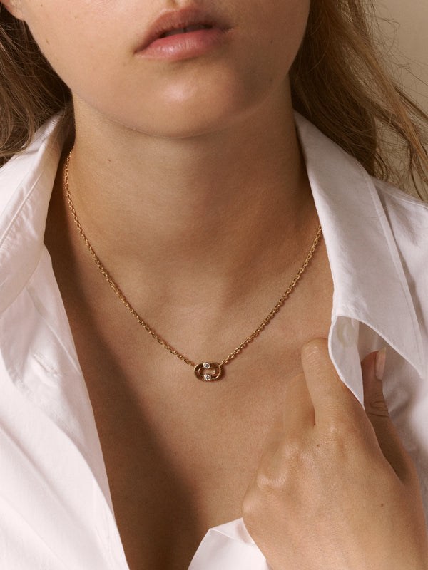 COLLIER MAGNETIC OEIL DE TAUREAU