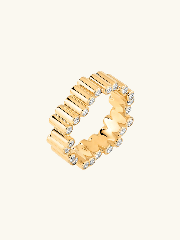 BAGUE EDGE MEDIUM DIAMANTS