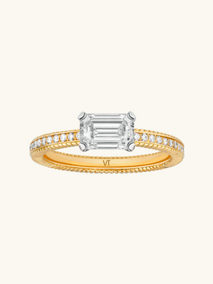 BAGUE BRILLANTE 1CT
