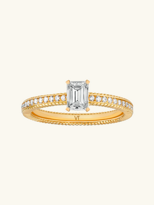 BAGUE BRILLANTE 0,5CT