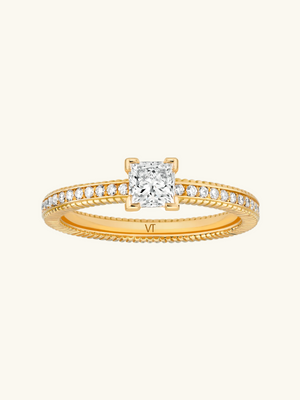 BAGUE BRILLANTE 0,4CT