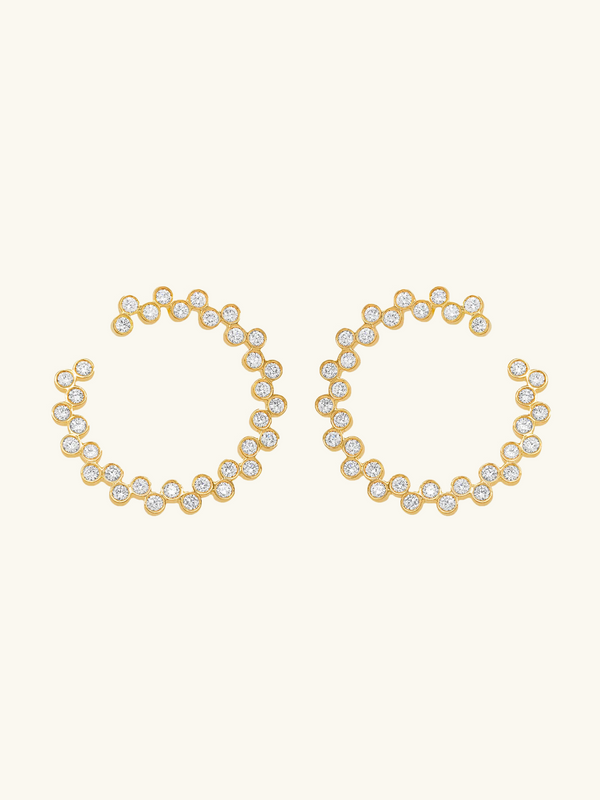 CRÉOLES CLIQUE TWIST MEDIUM