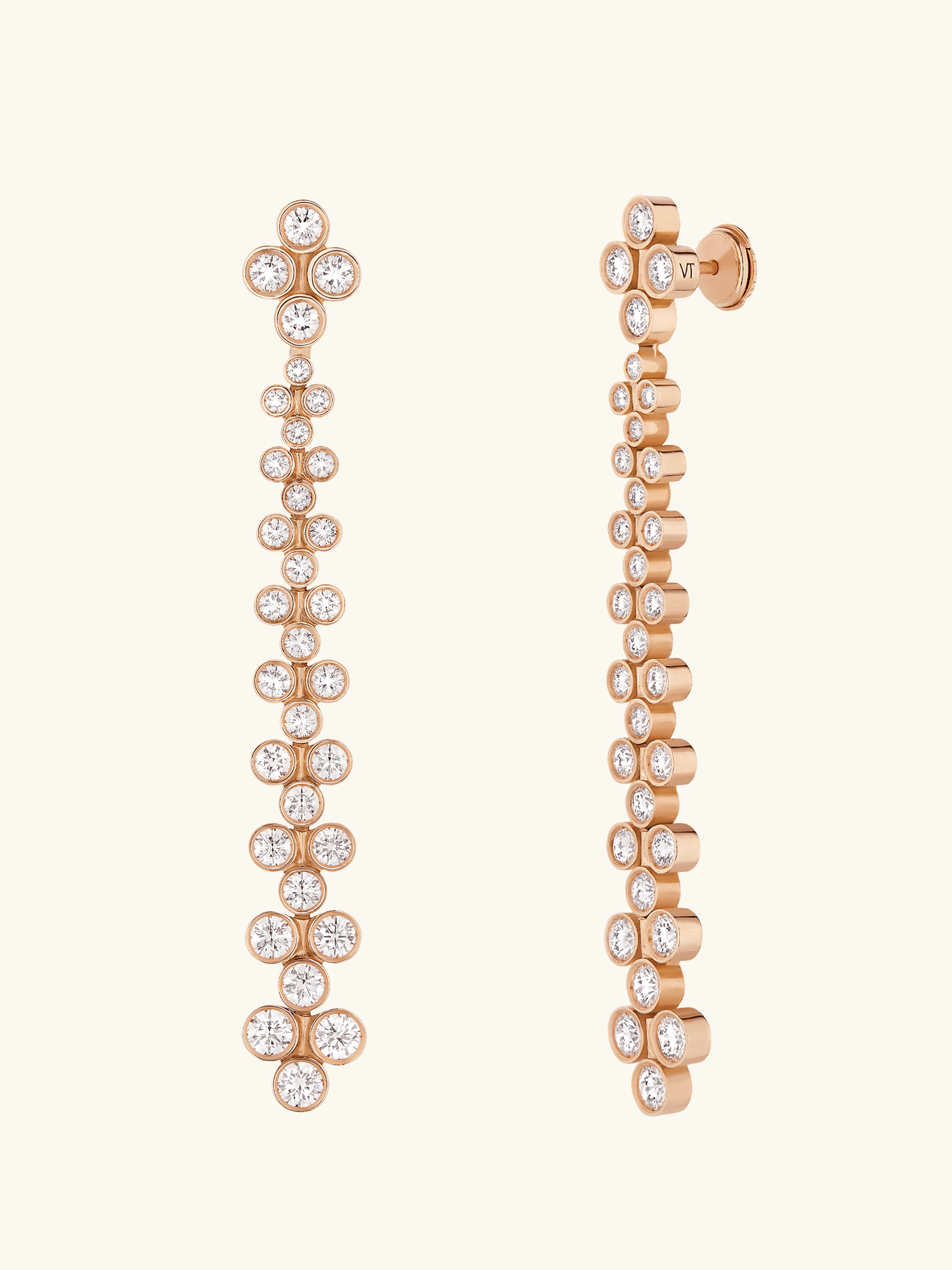 Clique Cascade Earrings large