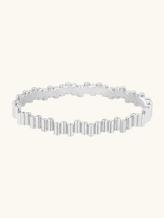 EDGE DIAMONDS BANGLE