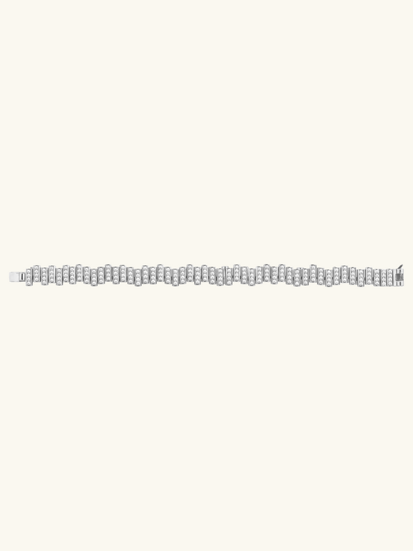 BRACELET EDGE FLOW PAVÉ