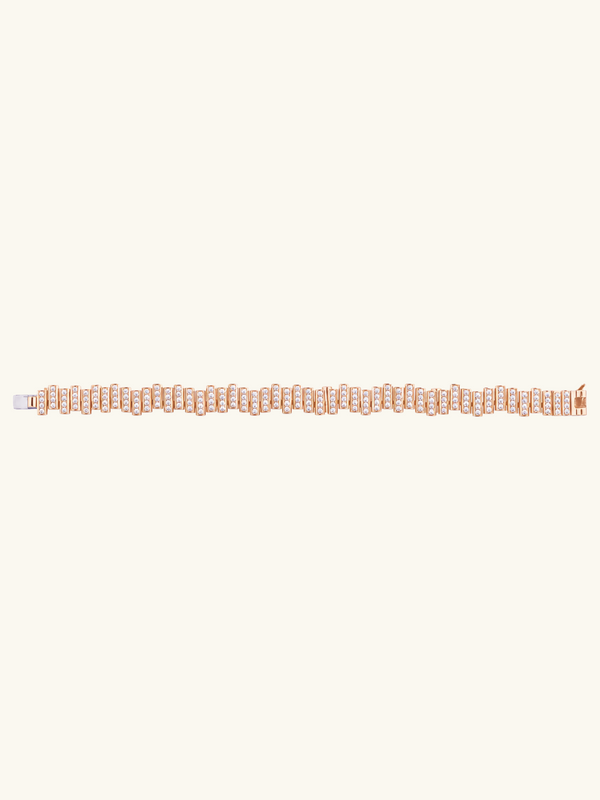 BRACELET EDGE FLOW PAVÉ