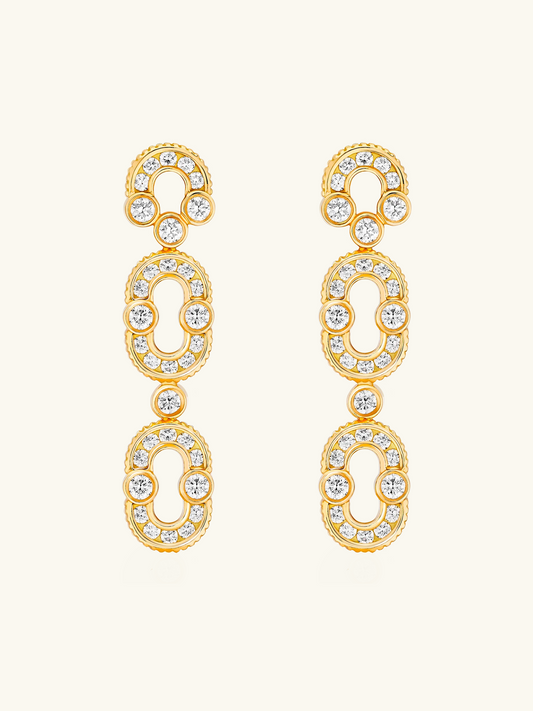 BOUCLES D'OREILLES MAGNETIC DUO DIAMANTS