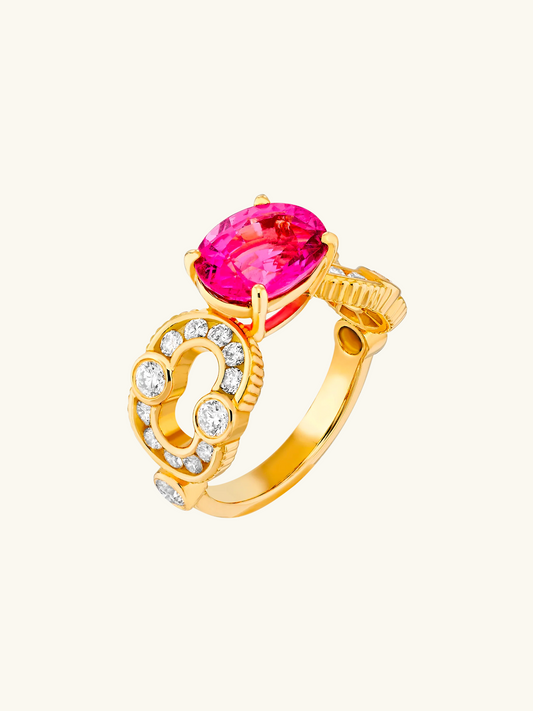 BAGUE MAGNETIC PIERRE ENCHAÎNÉE