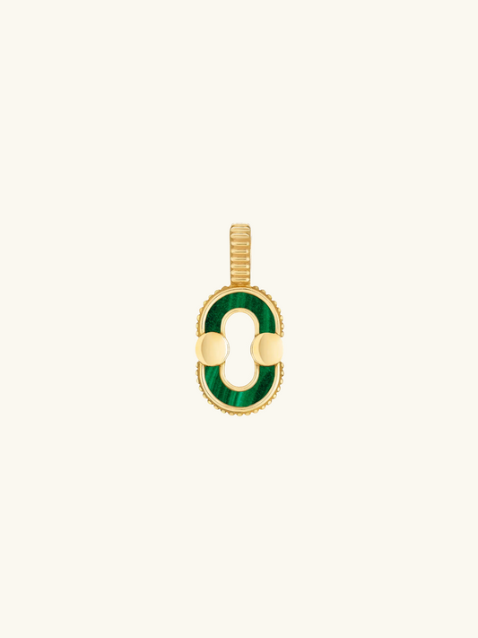 PENDENTIF MAGNETIC MALACHITE