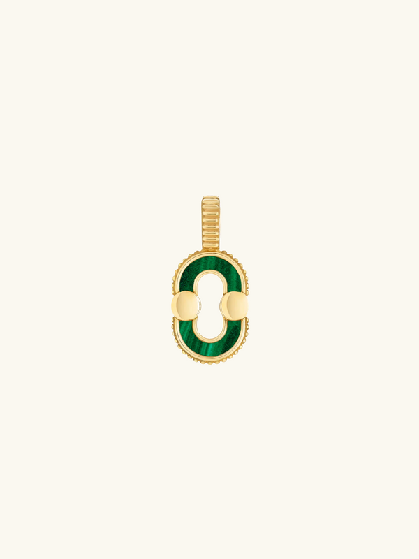 PENDENTIF MAGNETIC MALACHITE