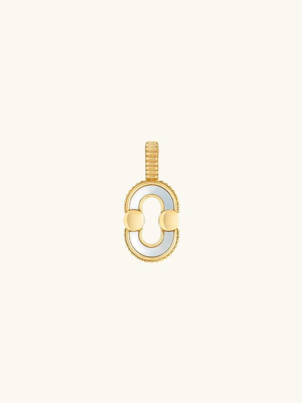 PENDENTIF MAGNETIC OEIL DE TAUREAU DIAMANTS