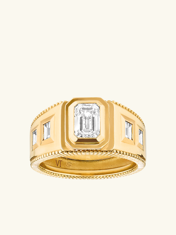 BAGUE MIROITANTE DIAMANT 1,01CTS