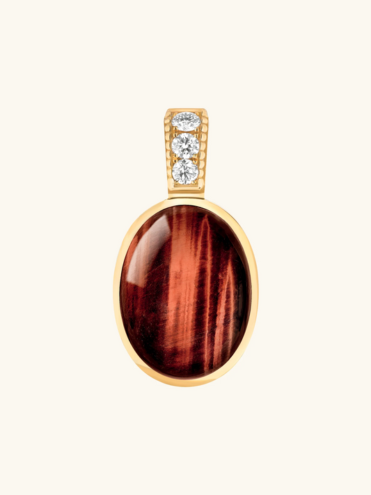 BULL'S EYE CABOCHON TALISMAN