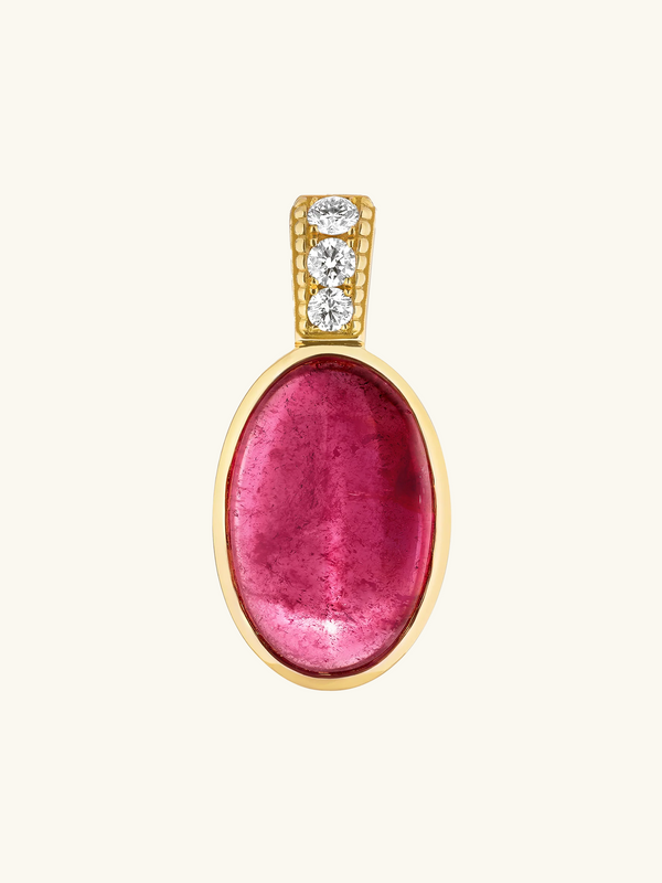 TALISMAN PINK TOURMALINE CABOCHON