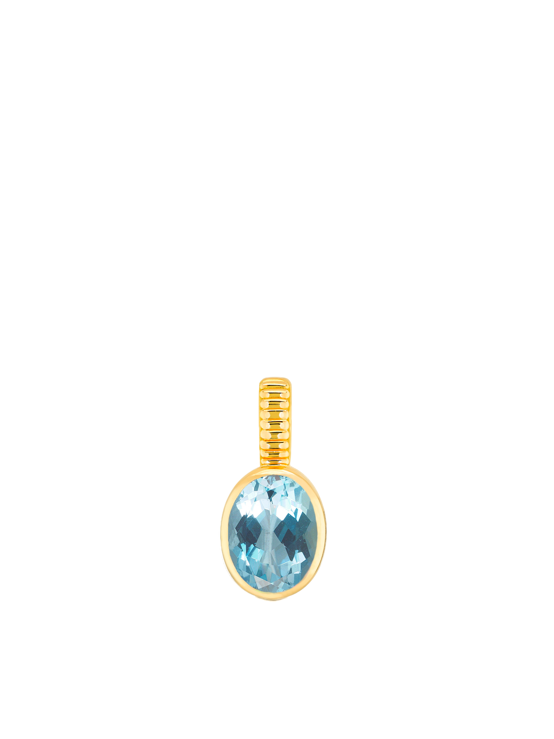 Aquamarine charm - March