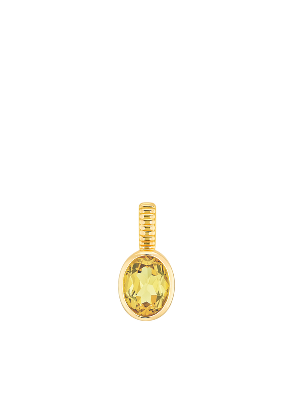 Charm citrine - novembre